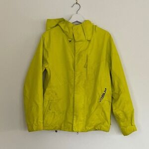 Volcom Nimbus Waterproof Ski Snowboard Jacket Neon Yellow Size Small S